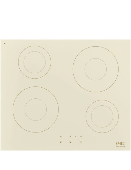 INDUCCION SMEG SI2641DP  4 ZONAS  CREMA
