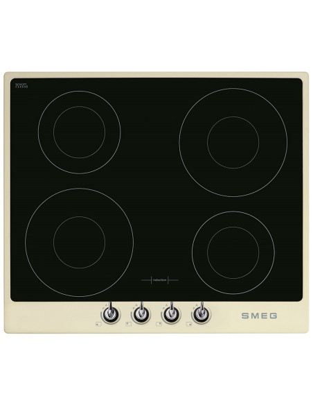 INDUCCION SMEG SI964PM  4 ZONAS  CREMA