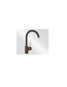 Grifo blanco Mida Cafe cromo