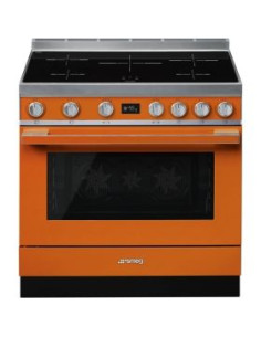 Cocina Smeg CPF9IPOR  5 zonas  induccion  90x60cm