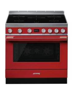 Cocina Smeg CPF9IPR  5 zonas  induccion  90x60cm