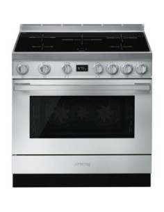 Cocina Smeg CPF9IPX  5 zonas  induccion  90x60cm