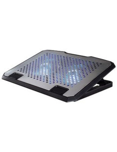 PC BASE HAMA 53064 SOPORTE CON VENTILADOR ALUMINIO