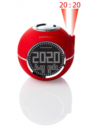RADIO RELOJ DESPERTADOR SUNSTECH CLOCKINERD DESPER