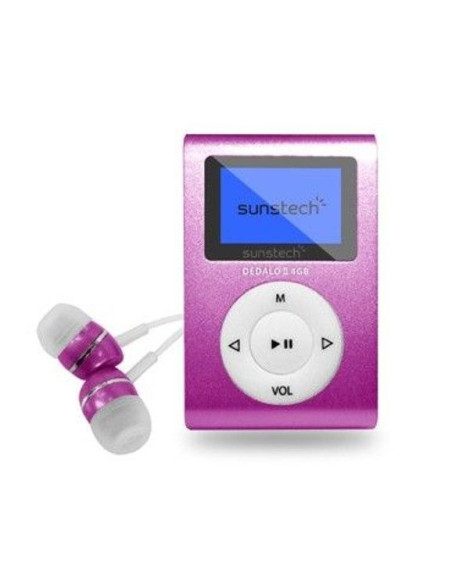 MP 4 SUNSTECH DEDALOIII4GBPK REPRODUCTOR MP3 DE 4G