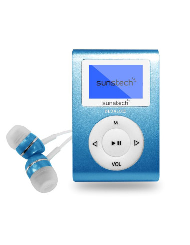 MP 4 SUNSTECH DEDALOIII8GBBL REPRODUCTOR MP3 DE 4G