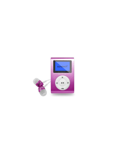 MP 4 SUNSTECH DEDALOIII8GBPK REPRODUCTOR MP3 DE 4G