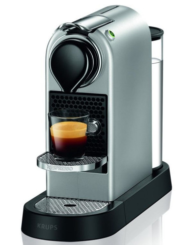 Cafetera Nespresso Krups XN741BECO  Citiz Silver E