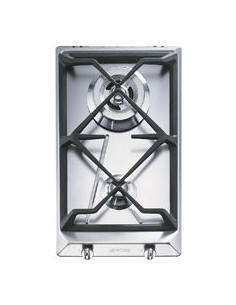 ENCIMERA SMEG SRV532GH3  2 FUEGOS  GAS  30CM  INOX
