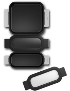 Set 3 Sarten Siemens HZ9FF030  rectangulares para