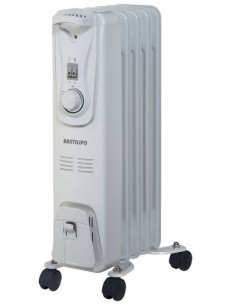 Radiador Bastilipo RAC51000  5 elementos  1000w  e