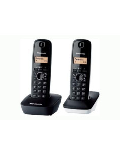 Telefono inalambrico Panasonic KXTG1612SP1 duo