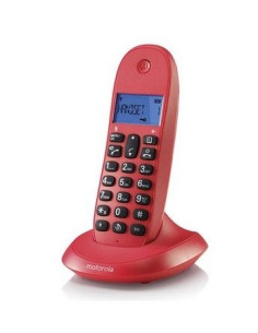 Telefono Motorola C1001LB CEREZA DECT