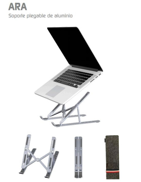 SOPORTE FLUX 00143 DE ALUMINIO PLEGABLE PARA ORDEN